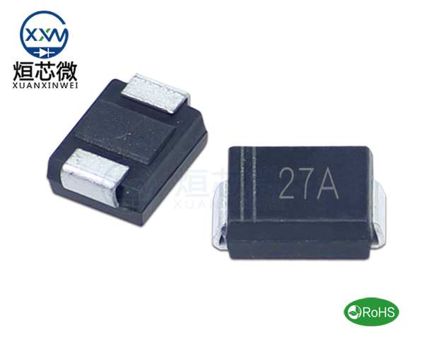 P6SMB27A參數,TVS二極管P6SMB27A瞬態(變)抑制二極管